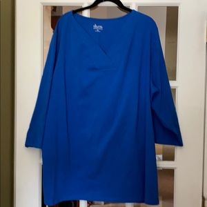 Royal Blue Women’s Plus 3X Top